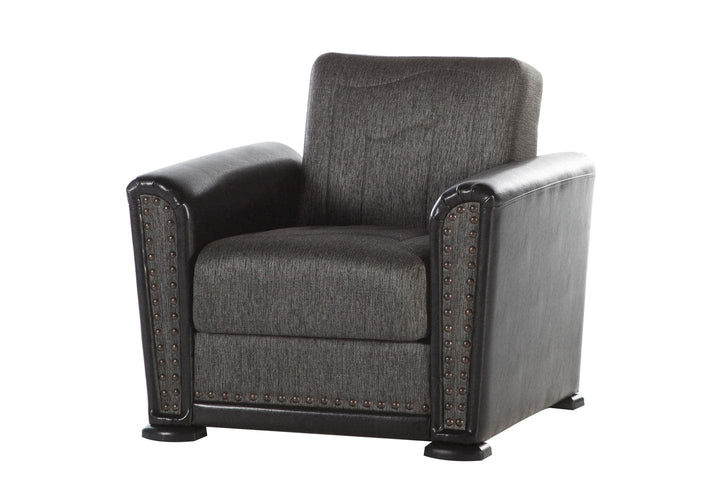 Designed with ergonomics in mind, the Alfa Collection Armchair ensures maximum comfort for ultimate relaxation.