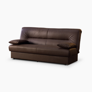 Sleek armless Regata Sleeper sofa with fold-out bed functionality and contemporary design.