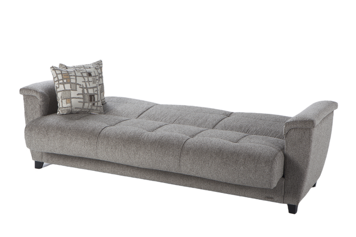 The Aspen Loveseat converts into a sleeper sofa, adding functionality to your living space.