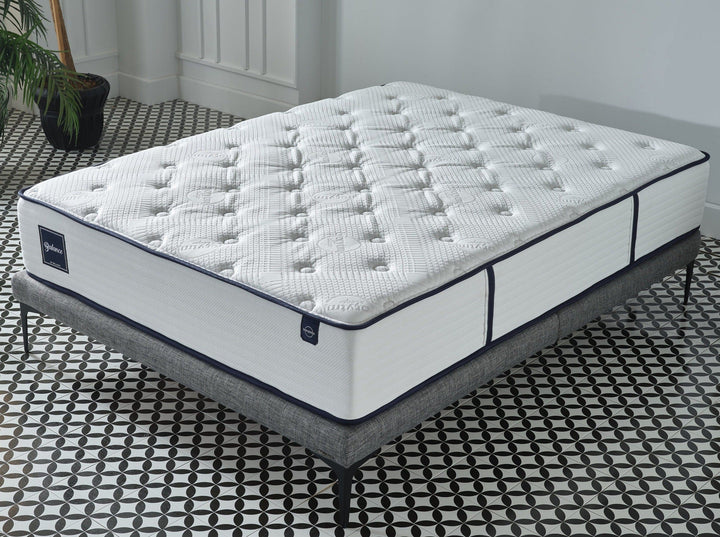 Close-up of the Balance Mattress, highlighting its Biorhythmic Technology for improved sleep quality.