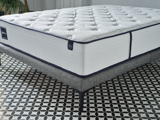 The Balance Mattress showcasing its satisfying balance between firm support and plush comfort.