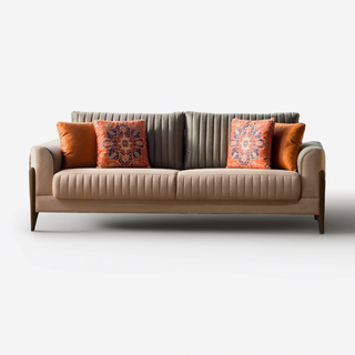 Bellona Piero sofa with built-in storage and fold-down sleeper functionality