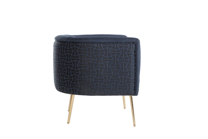 The Cloak Accent Armchair’s compact footprint makes it ideal for any room size.