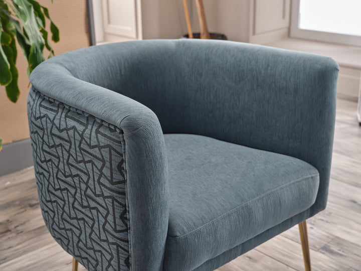 High-quality craftsmanship and materials define the Cloak Accent Armchair’s premium appeal.