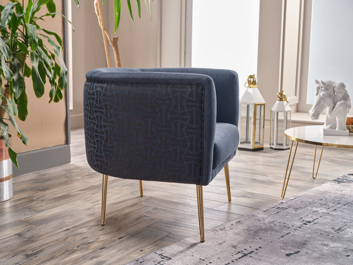 Enhance modern living with the Cloak Accent Armchair, perfect for contemporary spaces.