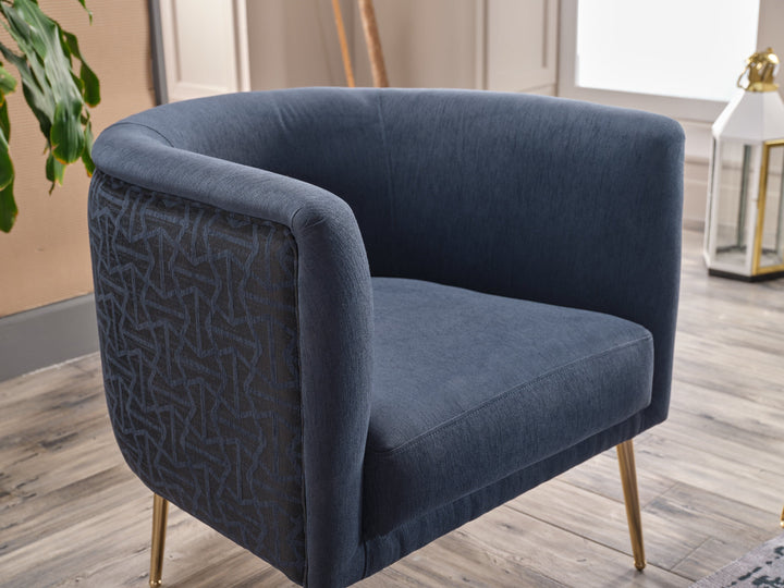 Choose from a palette of stylish colors with the Cloak Accent Armchair to match your decor.