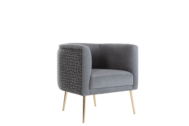 The Cloak Accent Armchair’s versatile design effortlessly complements any interior style.