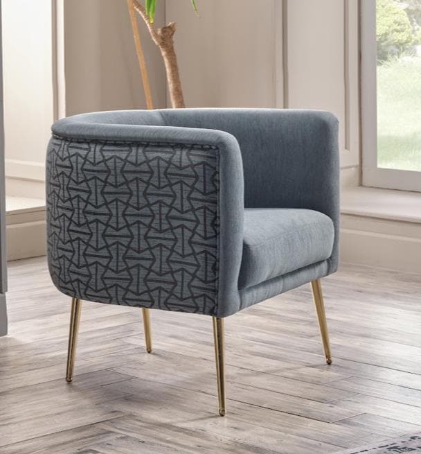 The Cloak Accent Armchair’s versatile style blends seamlessly with modern and traditional interiors.