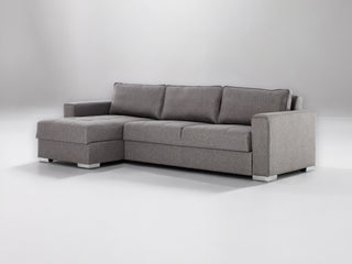 The sleek and modern design of the Cooper sectional enhances any contemporary living area.