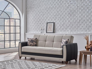 The Dublin Sleeper Sofa Combo includes a sofa, loveseat, and armchair, all designed for modern living.