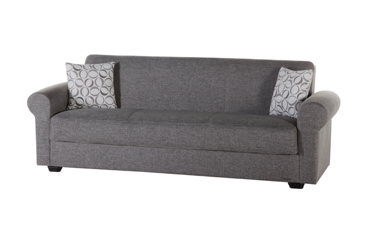 Elita Sofa with fold-down sleeper feature for versatile use and guest accommodation.