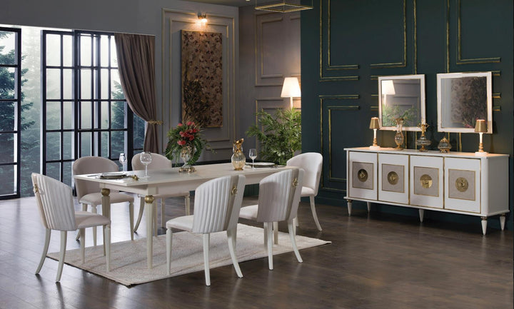 Gravita Dining Chair Set of 2, featuring a modern design and sturdy construction, ideal for enhancing any dining room.