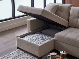 Enhance your living room with the stylish and comfortable Ivy Sectional.