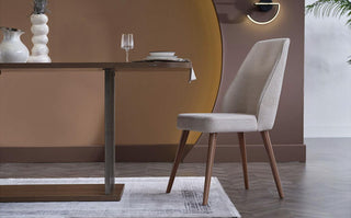 Modern Mirante Dining Chairs, set of 2, combining sleek design and exceptional comfort for any dining room.