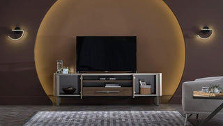 Mirante Sleek TV Stand, featuring a modern design and high-quality materials for a chic and long-lasting addition to your living room.