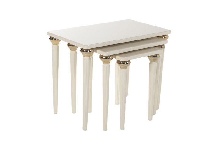 Opulent Mistral Nesting Coffee Table featuring high-quality materials and sophisticated design, perfect for adding a touch of luxury to your living area.