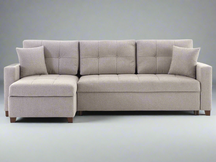 Mocca Sectional - Dupont Grey