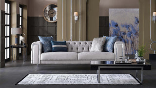 The Montego Sofa offers elegant design with functional features. Enjoy the retro charm, rich polyester fabric, and sleeper capability for a stylish and practical home addition.