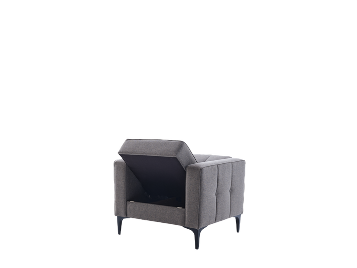 Classic Parker Armchair with elegant design and versatile appeal. Comfortable seat cushion and spacious seating make it a great addition to any home.