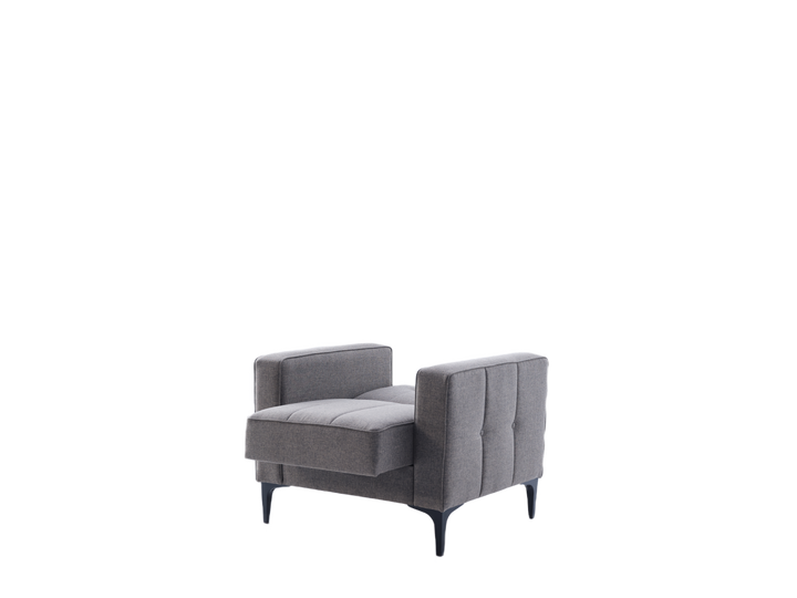 Parker Armchair featuring supportive seating and a comfortable cushion. Designed to fit seamlessly into any home for enduring style and comfort.