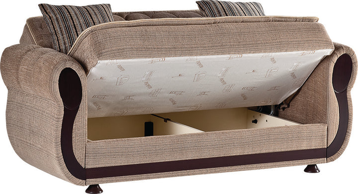 Perfect for intimate conversations or solo relaxation, the Argos Loveseat enhances any living space.