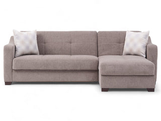 Serenity S Sectional featuring a modern design with sleek lines and a versatile configuration. Crafted from durable materials for style and functionality.