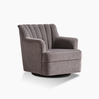 Elegant Urbane Swivel Chair available in Petrol Blue, Grey, and Anthracite with stain-resistant upholstery and modern design