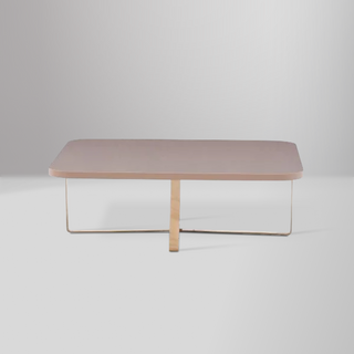 Veronica coffee table with clean lines, minimalist design, and a polished finish for a luxurious touch.