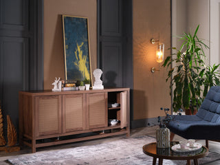 With clean modern lines, the Arden Media Console enhances the visual appeal of your living space.