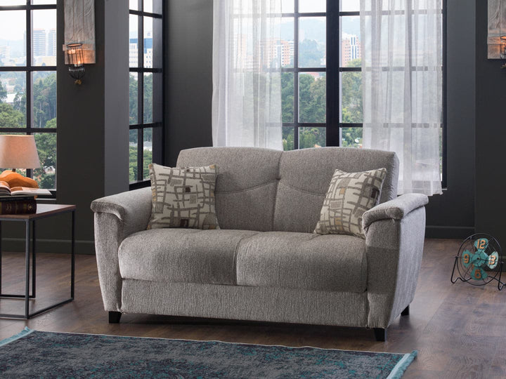 The soft curves of the Aspen Loveseat bring a touch of elegance to any living space.