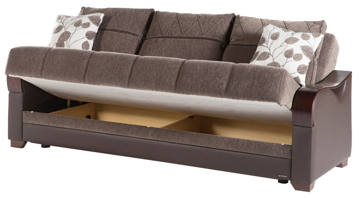 The Bennett Sofa with removable back cushions for easy maintenance and enhanced comfort.