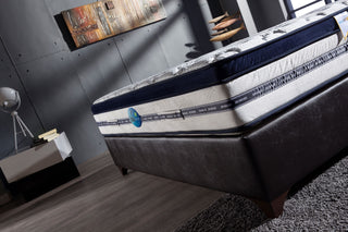 The Biorytmic Sleep mattress designed to reduce stress and improve intra-body communication during sleep.