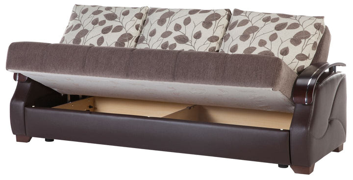 Transform the Costa sofa and loveseat into comfortable sleepers with ease.