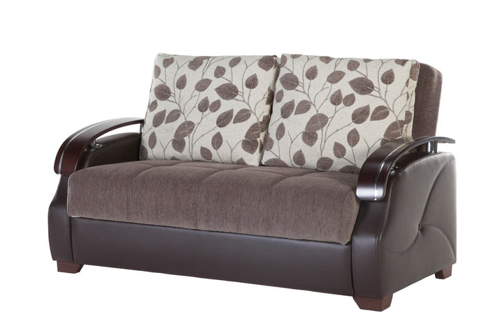 The Costa Collection features a chic two-tone fabric design that adds sophistication to any room.