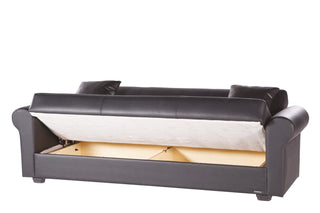 Floris Collection sleeper sofa with inner spring over high-density foam for ultimate comfort.