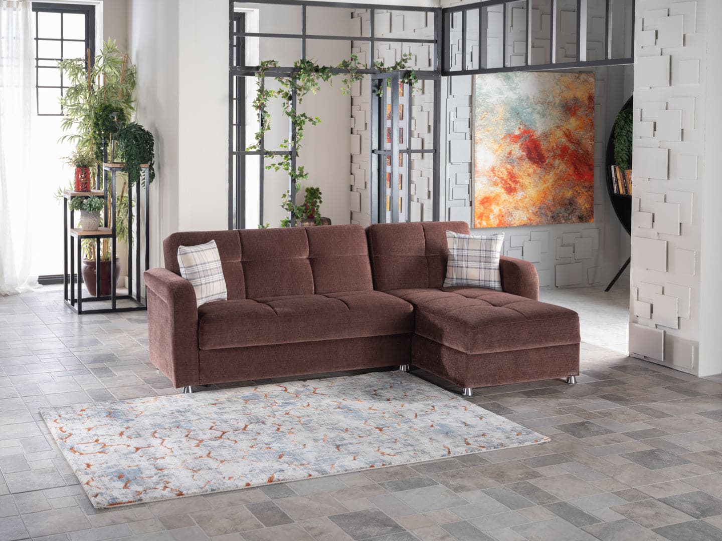 Istikbal sofa bed store with storage