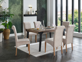 Versatile Margo Dining Chair suitable for both casual dinners and formal gatherings with stylish design elements.